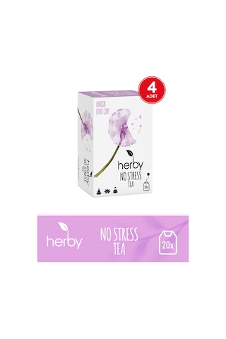 Herby Nos Tea Karışık Süzen Poşet Çay 4'lü 20 x 2 G