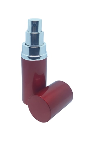 Parfüm Şişesi 20 Ml 5 Adet Alüminyum Kırmızı Boş Şişe