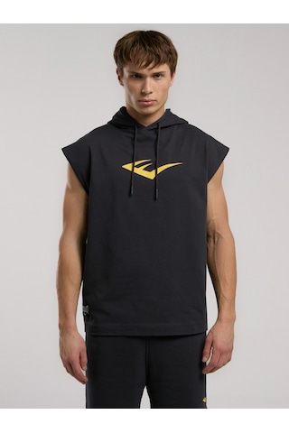 Everlast Ever Classics Oversize Füme Erkek Kolsuz Sweatshirt Füme