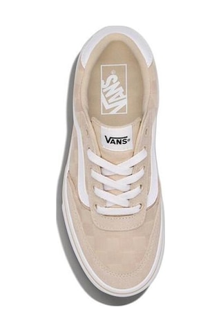 Vans Brooklyn Ls Kadın Bej Sneaker