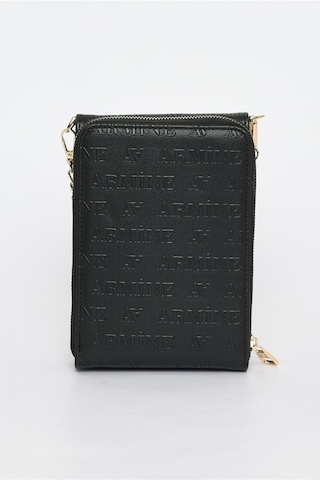 Armine 266 Cüzdan Siyah Lazer Kadın Çanta Siyah