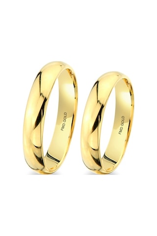 Fmd Gold 4 Mm Klasik Alyans
