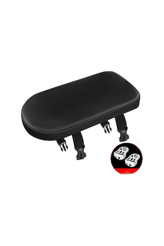 Homyl Bisiklet Arka Koltuk Minderi Hafif 30x15x3.5cm Basit Montaj Siyah