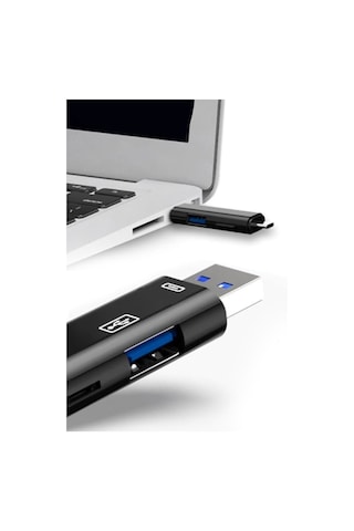 Usb Type-c Otg Dönüştürücü Adaptör Hafıza Kartı Usb Okuma Tip C Usb Dönüştürme Cihazı