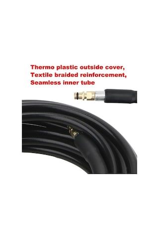 Tongxida Karcher K Serisi Araba Yıkama Uzatma Hortumu 10m Yüksek Basınçlı Temizleme Boru Kablosu 10m