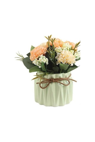 Florada Şeker Renkler Çiçeksiz Dekoratif Sukulent Ve Kaktüs Saksı Seti, Sunumluk 4'lü