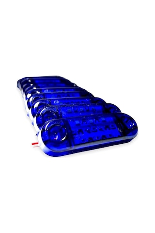 Ahmet Otomotiv 10 Adet Tombul Parmak Led Mavi 12v-24v