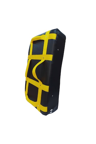 Pars 3 Kollu Büyük Boy Darbe Yastığı Siyah-sarı Sarı