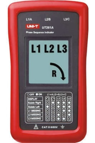 Uni-t Ut 261A Dijital Faz Sırası Ölçer