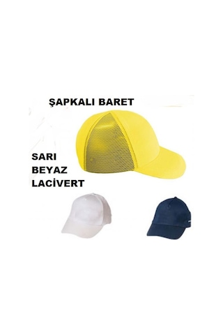 Darbe Koruyucu Şapkalı Baret 1 Adet Hızlı Kargo Renk Seçiniz