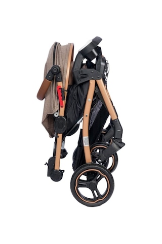 4 Baby Active Plus Gold Çift Yönlü Bebek Arabası + Yağmurluk