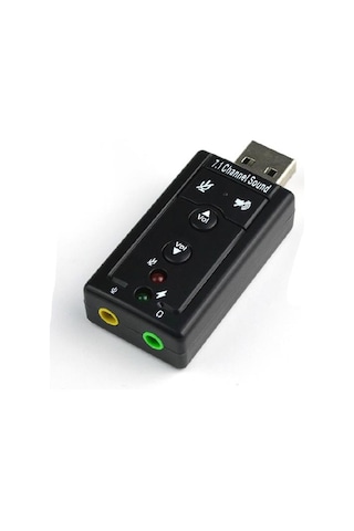 Dark DK-AC-USC71 7.1 USB Stereo Ses Efektli Ses Kartı
