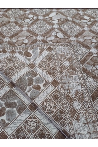 Savan Dokuma Halı Örtüsü 9m² 240 340 Kale Kahve6 Diğer