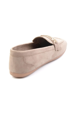 Vizon Kadın Loafer Ayakkabı K01542380772