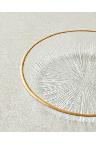 English Home Petal Cam Çerezlik 12 Cm Gold Gold