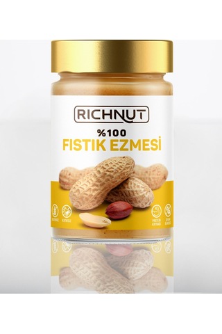 %100 Fıstık Ezmesi Katkısız, Şekersiz 300gr