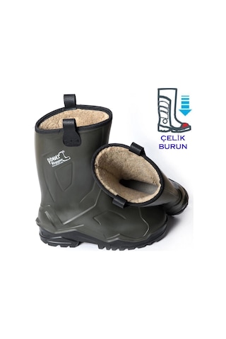 Mey İthalat Pollyboot Power Rigger Çizme Çelik Burunlu 43 Numara Çok Renkli