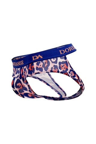 Doreanse Erkek Leopar Fantazi Jockstrap Destekli String Tanga 127