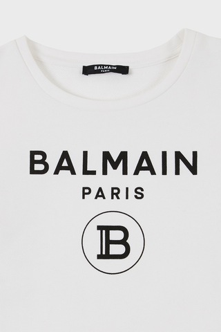 Balmain Çocuk Sweat 6m4020 Mx270 130 Beyaz