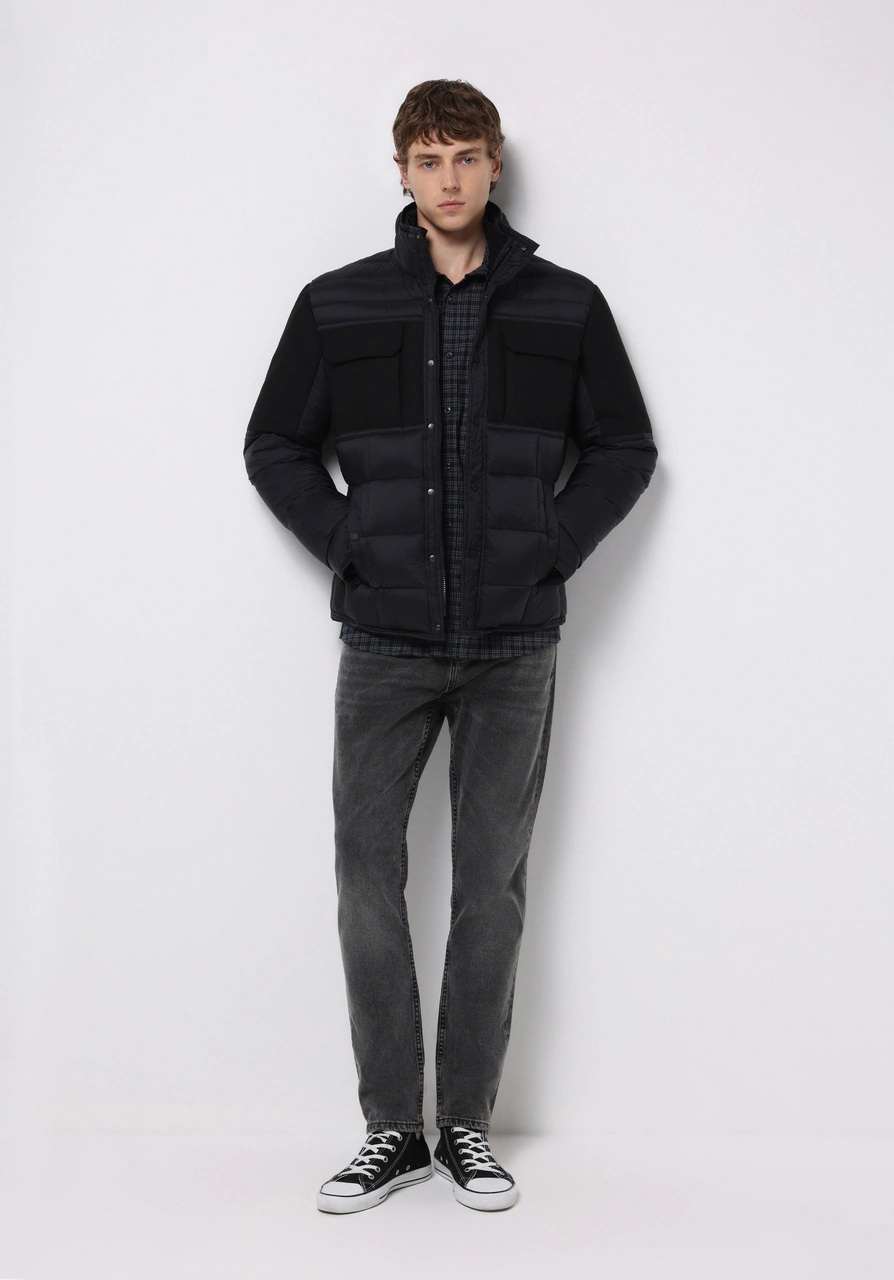 Colin's Colins Slim Fit Erkek Siyah Mont Cl1076760 Q1.v1 Blk Siyah