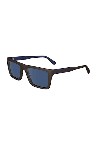 Lacoste L6009s 210 56 Erkek Kare Mat Kahverengi Kemik Güneş Gözlüğü