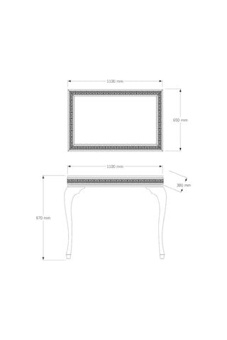 Decorotti-Ferro A3-2Gizli Sistem Dresuar Ayna Beyaz