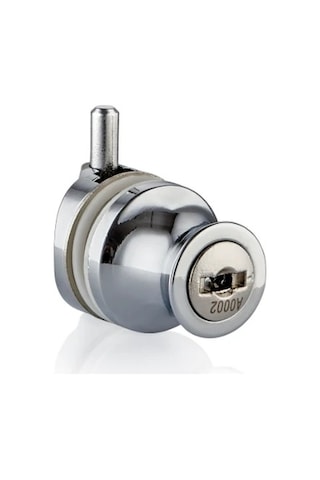 Canex Cam Kilidi Master Yuvarlak 10 Adet Gri