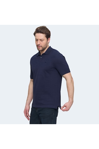 Lumberjack 5M MB CT953 POLO T SH 5FX Erkek Lacivert Tişört