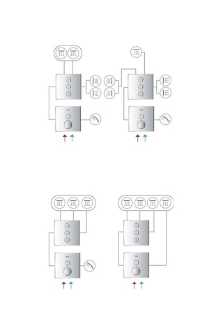 Grohe Grohtherm Smartcontrol Tek Valfli Ankastre Termostatik Duş Bataryası - 29118000 krom