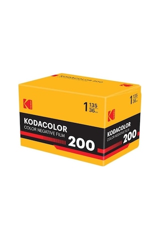 Kodacolor 200 35mm 135 Renkli Analog Film Iso 200, 36 Pozlama, C-41 1928s