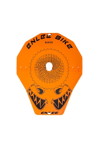 Yifomall Enlee Bisiklet Disk Fren Koruması - Dayanıklı Isıya Dirençli - Yol Dağ Bisikleti İçin Yağ Su Koruyucu - Köpekbalığı Desenli Fren Aracı