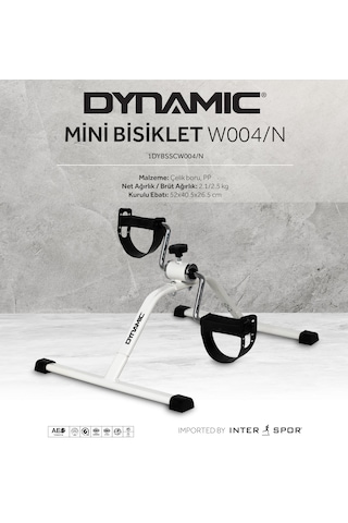 Dynamic W004 El Kol Ayak Egzersiz Aleti Direnç Ayarlı Bisiklet