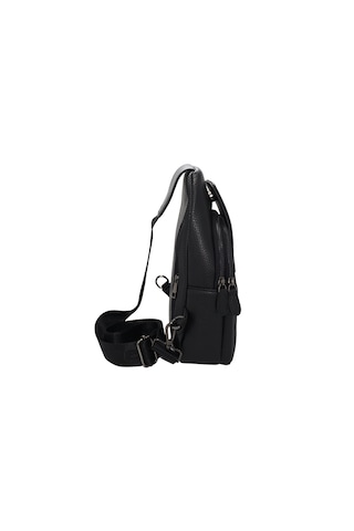 Westpolo Crossbody Unisex Çapraz Ayarlanabilir Askılı El Göğüs Ve Omuz Çantası Siyah