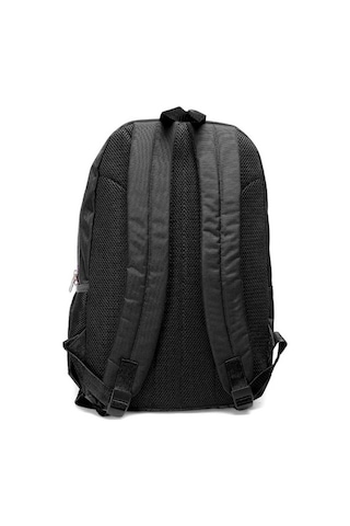 Barcelona K21 Nk Unisex Okul Sırt Çantası 15' Laptop Bölmeli 1900 Denye Kalın Kumaş Çanta Siyah