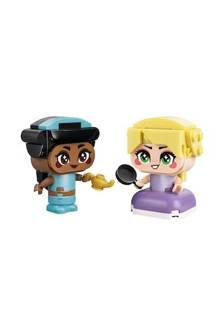 LEGO® ǀ Disney Princess Mini Yasemin ve Rapunzel 43303 – 5 Yaş ve Üzeri Çocuklar için Aksesuarlar İçeren Yapım Seti (59 Parça)