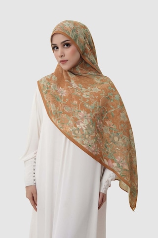 Buttonscarves Dubai Piliseli Şal - Waterfall Mavi