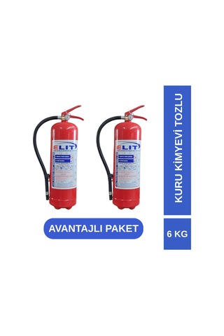 Kpr Yangın Söndürme Tüpü 6 Kg Kuru Kimyevi Tozlu - 785426669