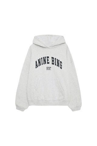Anine Bing Oversized Pamuklu Sweatshirt Gri Ürün Kodu 013390