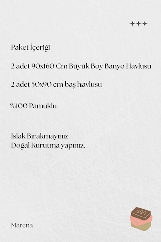 4 Parça Büyük Boy Banyo Havlu Takımı %100 Pamuklu Marena Antrasit Mürdüm Çok Renkli