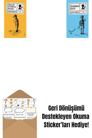 Oğullar Ve Rencide Ruhlar + Cehennem Çiçeği + Okuma Sticker'ları