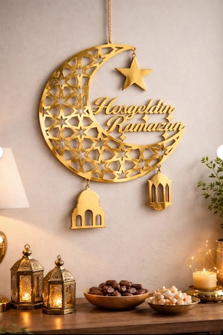 Pey Aksesuar Ramazan Ayı Duvar - Askı Ürünü 25 X 35