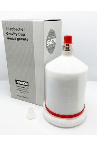 Sata 27243 Plastik Hazne (tabanca Kavanozu) 0.6 Lt
