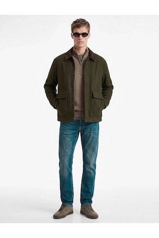 Koton Skinny Michael Yeşil Erkek Jean Pantolon 7wam40084nd