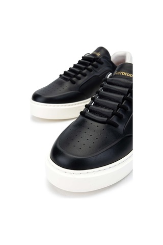 Barracuda Kadın Hakiki Deri Siyah/beyaz Sneakers & Spor Ayakkabı 511 Bd1415a Bn Ayk Y24 Black/whıte Beyaz - Siyah