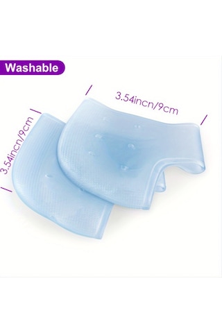 Topuk Koruyucu Silikon Çorap Çatlak Önleyici, Rahat Yumuşak Ped