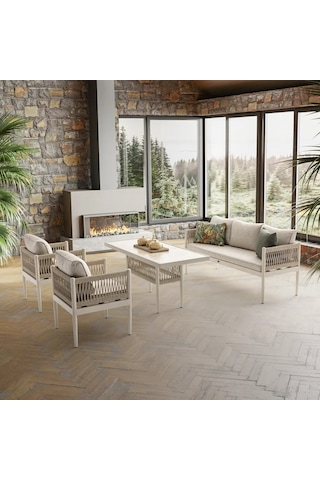 Lyon Midi Bahçe Balkon Oturma Grubu Antrasit Lyon Midi Bahçe Balkon Oturma Grubu Antrasit
