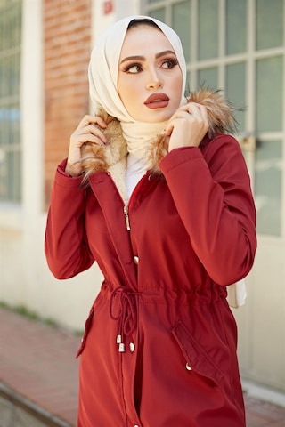 İçi Kürklü Mont 2401 - Bordo
