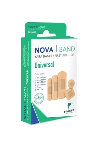 Nova Band Karma Yara Bandı 10 x 25 Adet