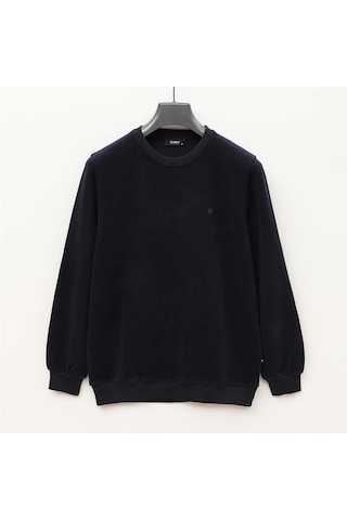 Dio Rise Erkek Triko Uzun Kol İnce Polo Yaka Sweatshirt - Ds-3001 - Lacivert Lacivert