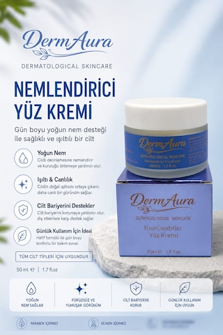 Dermaura Nemlendirici Yüz Kremi 50 ML